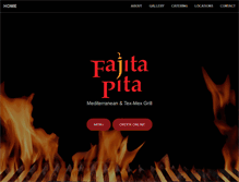 Tablet Screenshot of fajitapita.net